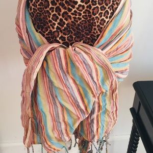 US Sherpa multiple color scarf sarong